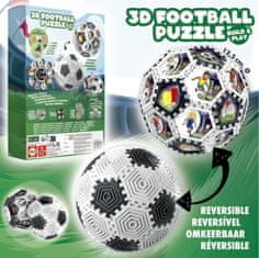 Educa 3D sestavljanka za sestavljanje in igranje: nogomet 32 kosov