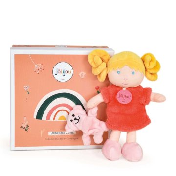 Doudou Jolijou Miss Coral lutka 21 cm
