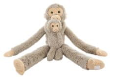 Lamps Plišasta opica z dojenčkom 82 cm