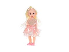 Mikro Trading Modna lutka 25,5 cm bleščeča obleka
