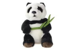 Lamps Plišasta panda z listom 18 cm