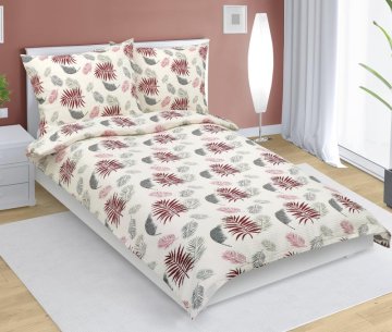 Krepno posteljno perilo - 140x200, 70x90 cm - Perje