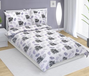 Krepno posteljno perilo - 140x200, 70x90 cm - Perje