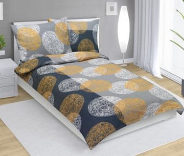 Krepno posteljno perilo - 140x220, 70x90 cm - Sfera
