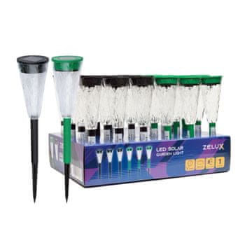 ZELUX LED solarna svetilka 2 kosa