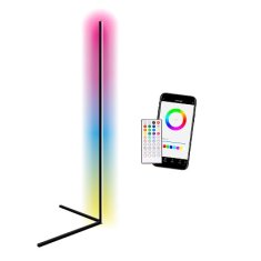 ZELUX Wi-Fi pametna RGB LED 12W kotna svetilka 140cm