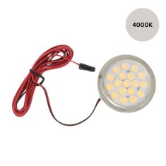 TIMMLUX Set 4 pohištvenih LED svetilk 1,5W 12V 4000K in 12V napajalnikom