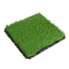 Plošče z umetno travo 6 kos za polaganje na klik 30 x 30 cm 6 kos / paket