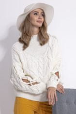Fobya ženski pulover Goold krema S/M