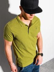 OMBRE Moška basic polo majica Douglas zelena M