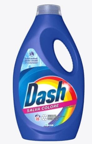 Dash gel za pranje perila, Color, 1.25 L, 25 pranj, 3/1