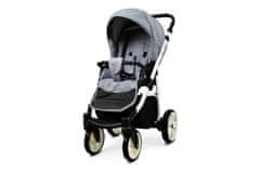 Babylux Color Lux Silver Flex | 3v1 Kombinirani Voziček kompleti | Otroški voziček + Carrycot + Avtosedežem