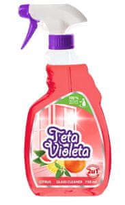  Violeta čistilo za steklo, Citrus, 750 ml