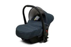 Babylux Optimal Grey Moro | 4v1 Kombinirani Voziček kompleti | Otroški voziček + Carrycot + Avtosedežem + ISOFIX