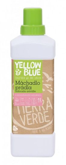 Tierra Verde Yellow & Blue L'vandu love - mazivo za perilo (1 l) - nežnejši nadomestek mehčalca