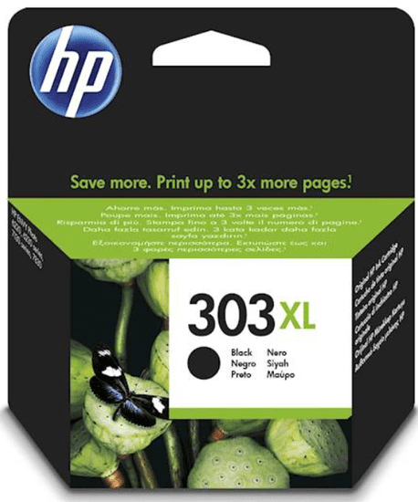 HP 303XL črnilo za Envy Photo 6200/7100/7200/7900, 600 strani, črno (T6N04AE)