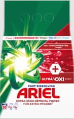 Ariel pralni prašek, Ultra Oxi Effect, 1,65 kg, 30 pranj