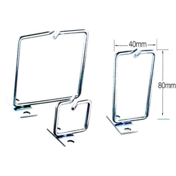 Triton Pritrdilni kavelj 40x80 D1 kovinski levi fiks, sprednja vrata