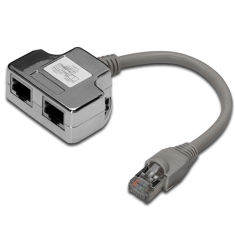 PremiumCord Modularni razdelilnik RJ45 2 priključka 10/100Base T