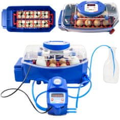 NEW Inkubator za 8 jajc avtomatski z vlažilnim sistemom profesionalni 50 W