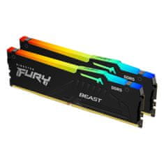 Kingston FURY Beast EXPO/DDR5/64GB/5600MHz/CL36/2x32GB/RGB/črna