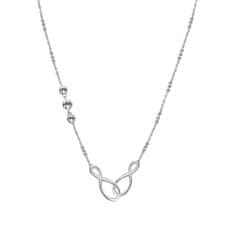 Brosway Elegantna jeklena ogrlica Infinity Ribbon BBN09