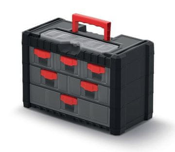 KISTENBERG ORGANIZATOR ZA VEČ KOVINSKIH ZABOJEV ZA TOVOR 400 x 200 x 260