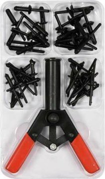YATO KOMPLET KOVIC ZA PLASTIČNE KOVICE 41-delni YT-35970