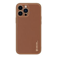 Dux Ducis Yolo ovitek za iPhone 14 Pro Max, rjav