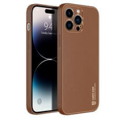 Dux Ducis Yolo ovitek za iPhone 14 Pro Max, rjav
