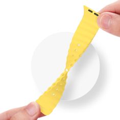 Dux Ducis Strap pašček na Apple Watch 42/44/45mm, yellow