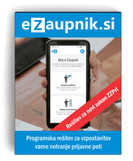 e-Zaupnik (ZZPri) - licenca za 1 organizacijo, za 1 leto (kartica)