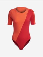 Adidas Ženska Adicolor Sliced Trefoil Bodi Rdeča Oranžna XS