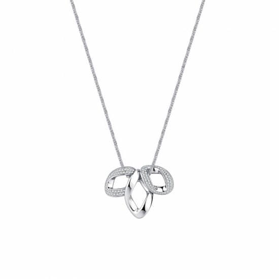 Rosato Očarljiva srebrna ogrlica s cirkoni Eva RZEV02