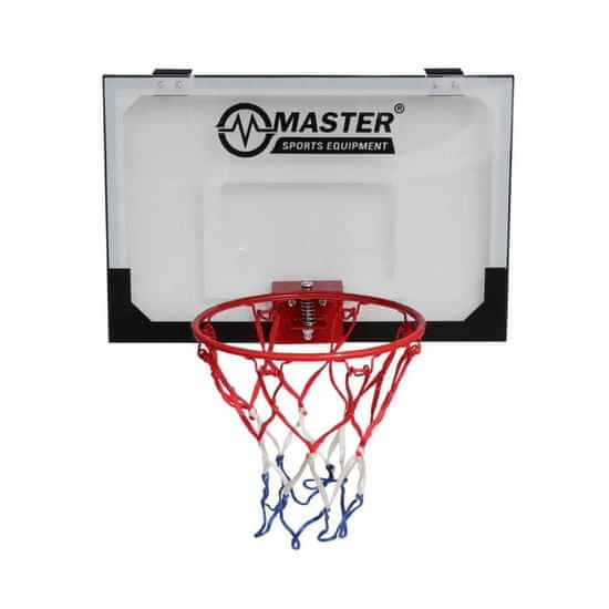 Master Sport Košarkarski koš z desko 45 x 30 cm