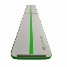 Master Sport Napihljiva podloga Airtrack 500 x 100 x 10 cm, siva, zelena