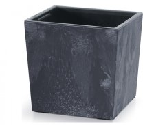 Prosperplast Prevleka za cvetlični lonec URBI SQUARE LOW BETON 2v1 plastika 30x30x29cm