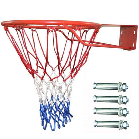 Master Sport Košarkarski obroč 16 mm z mrežo