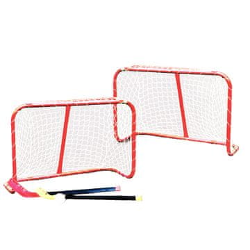 Master Sport Komplet vrat 81 x 54 x 31 cm s hokejskimi palicami