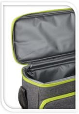 XQMAX Hladilna torba za pijačo in hrano 12 l modro-siva KO-FB1000150blue