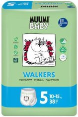 MUUMI BABY MUUMI Otroške hlače 5 Maxi+ 10-15 kg (38 kosov), hlačne eko plenice