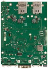 Mikrotik RouterBOARD RBM33G 256 MB RAM, 2x 880 MHz, 2x miniPCI-e, 1x reža M.2, 2x reža SIM, 3x LAN, L4