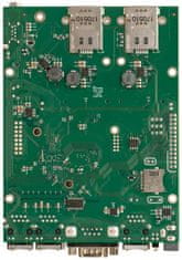 Mikrotik RouterBOARD RBM33G 256 MB RAM, dual 880 MHz, 2x miniPCI-e, 1x reža M.2, 2x reža SIM, 3x GbE, L4