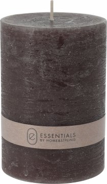 shumee Neodišavljena siva voščena sveča 10 x 7 cm