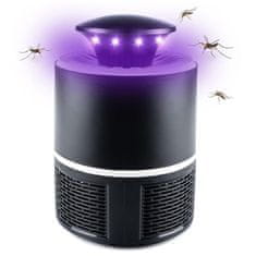 GOTEL USB električna LED UV svetilka za odganjanje mrčesa 360