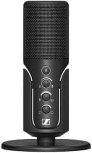 mikrofon USB Sennheiser Profile mikrofon ima odličen zvok, je narejen z trpežno kovinsko zasnovo, izklop mikrofona, nagib nastavljiv priključek za slušalke