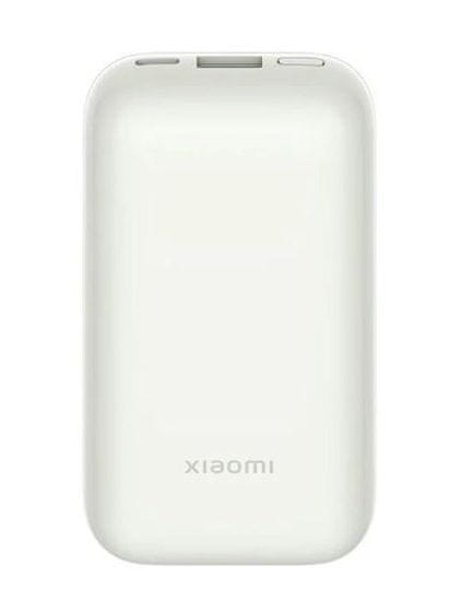 Xiaomi Mi 33W Pocket Edition Pro prenosna baterija, 10 000 mAh, bela
