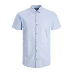 Jack&Jones Moška srajca JJESUMMER Slim Fit 12220136 Kašmir Blue (Velikost L)
