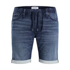 Jack&Jones Moške kratke hlače JJIRICK Regular Fit 12223988 Blue Denim (Velikost XXL)
