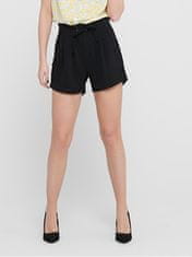 Jacqueline de Yong Ženske kratke hlače JDYNEW Regular Fit 15200311 Black (Velikost XL)